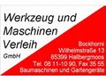 Werkzeug und Maschinen Verleih Bockhorni GmbH